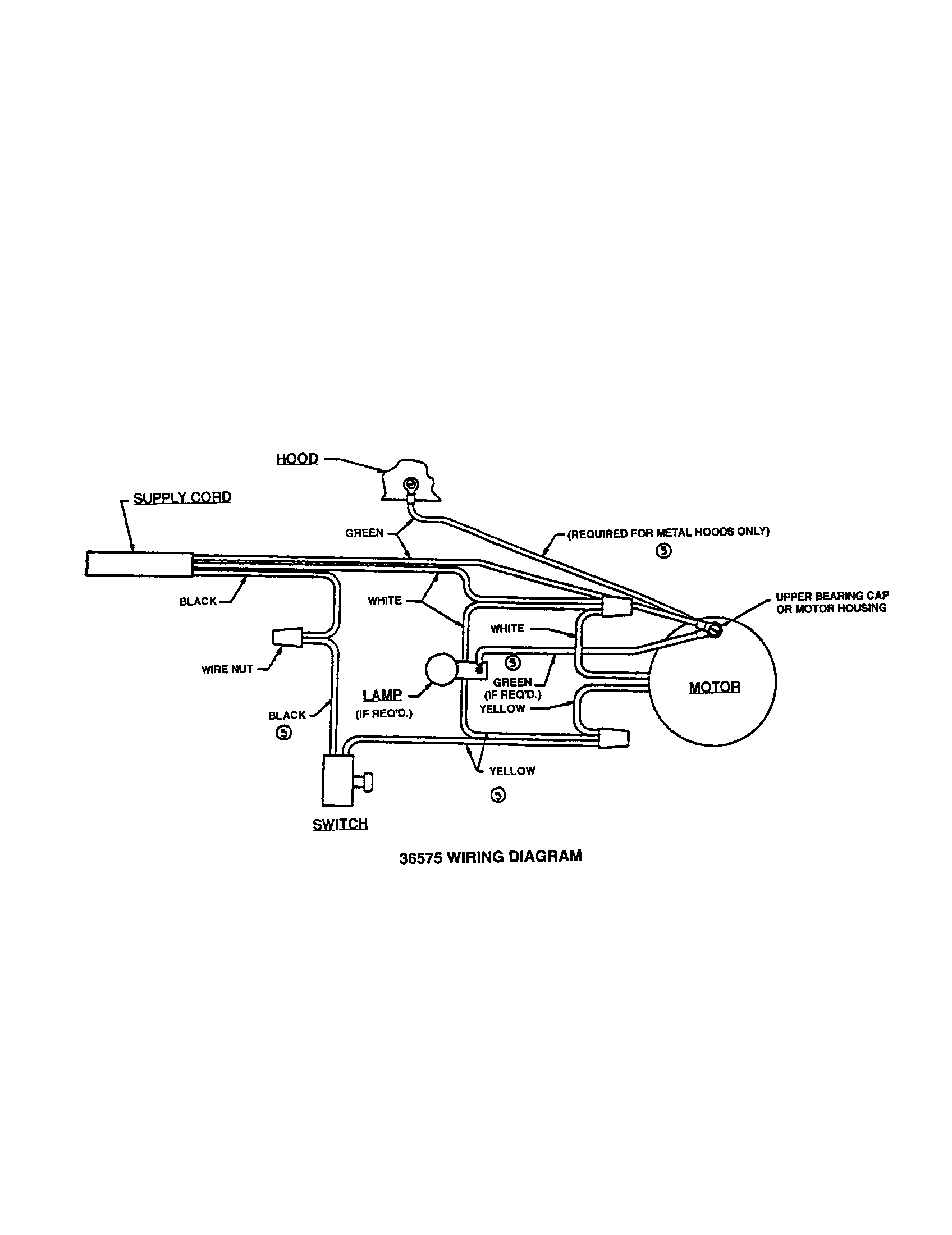 WIRING DIAGRAM - 36575