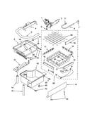 Evaportator/ice cutter grid/water