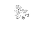 Craftsman 917292491 belt guard and pulley diagram