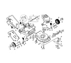 Craftsman 917379401 rotary lawn mower diagram