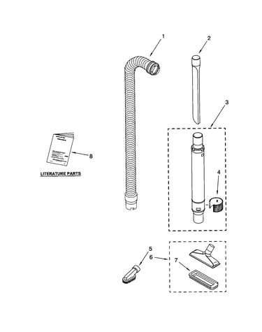 Hose and attachment