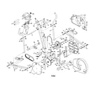 Proform PFEL28010 frame assembly diagram