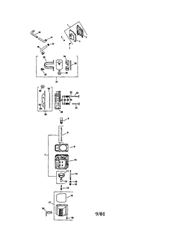Cylinder head valve and breather