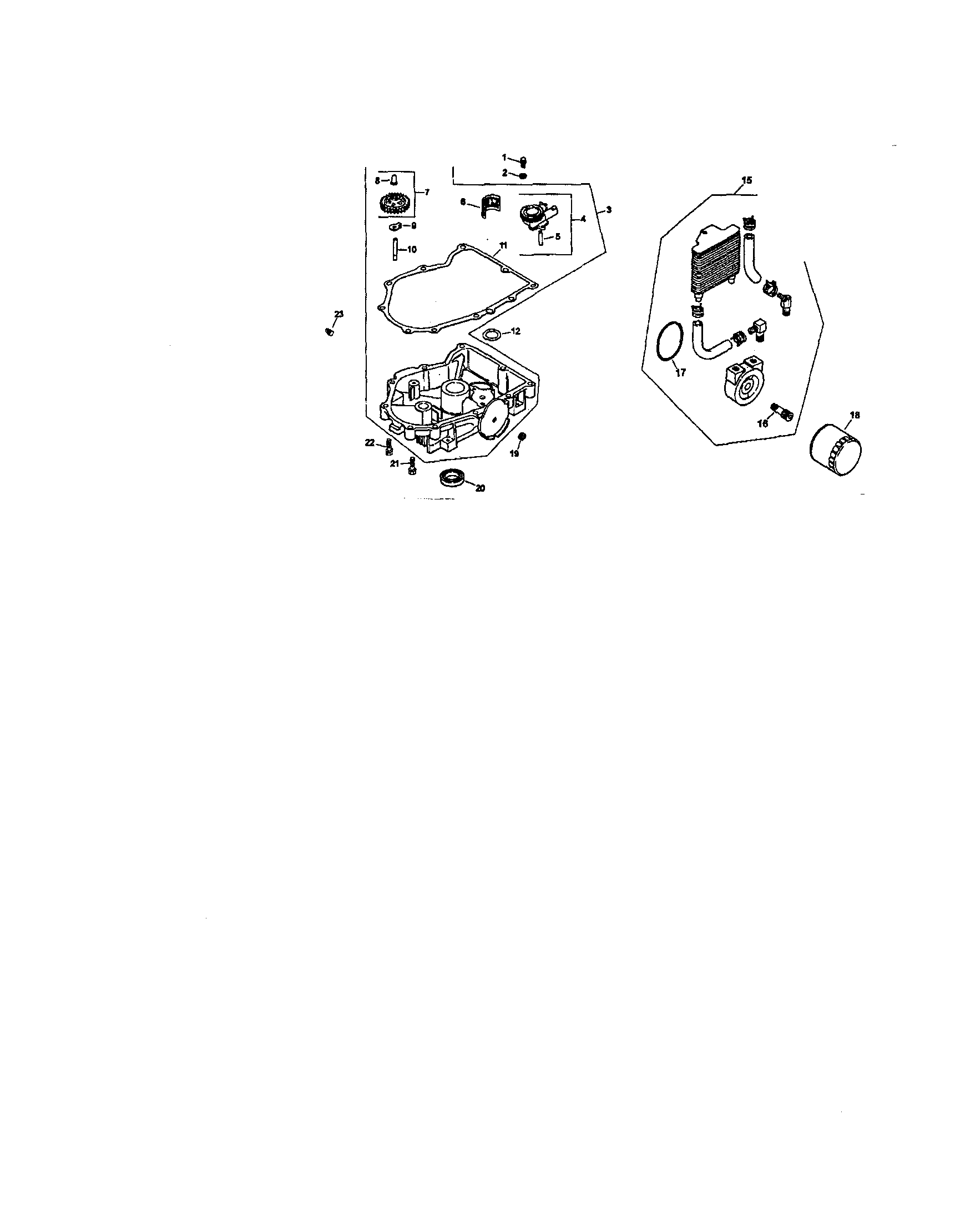 Oil pan lubrication