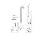 Kenmore 11631613100 hose and attachment diagram