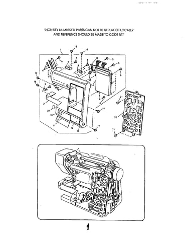 Front cover unit