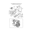Kenmore 38519157100 stepping motor  (feed) diagram
