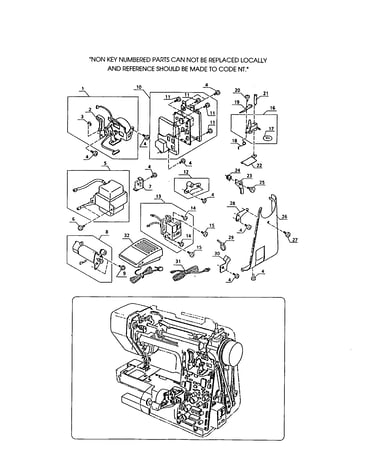 Stepping motor (zig zag)
