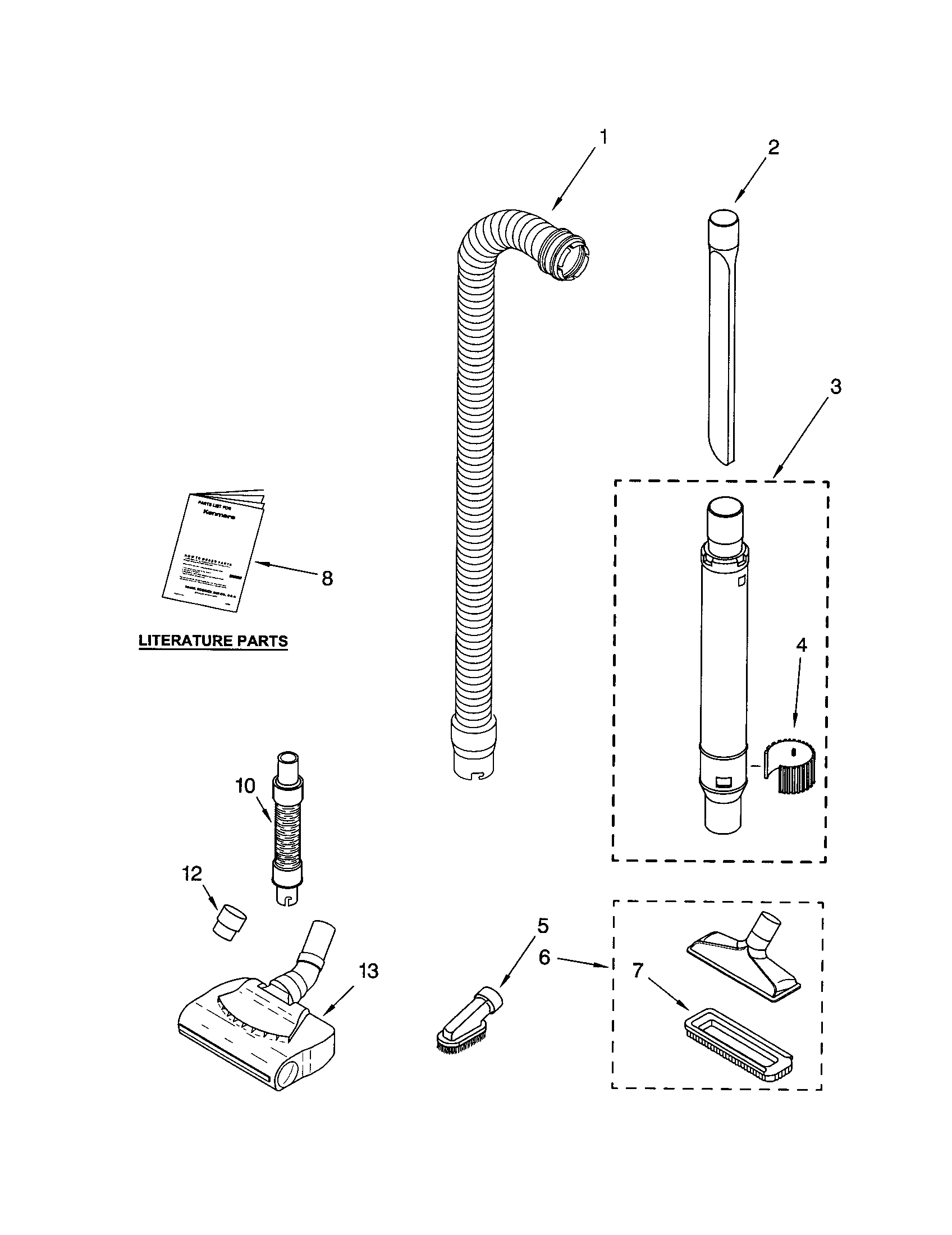 HOSE AND ATTACHMENT