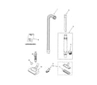 Kenmore 11631675100 hose and attachment diagram