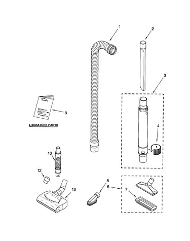 Hose and attachment