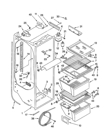 Refrigerator liner