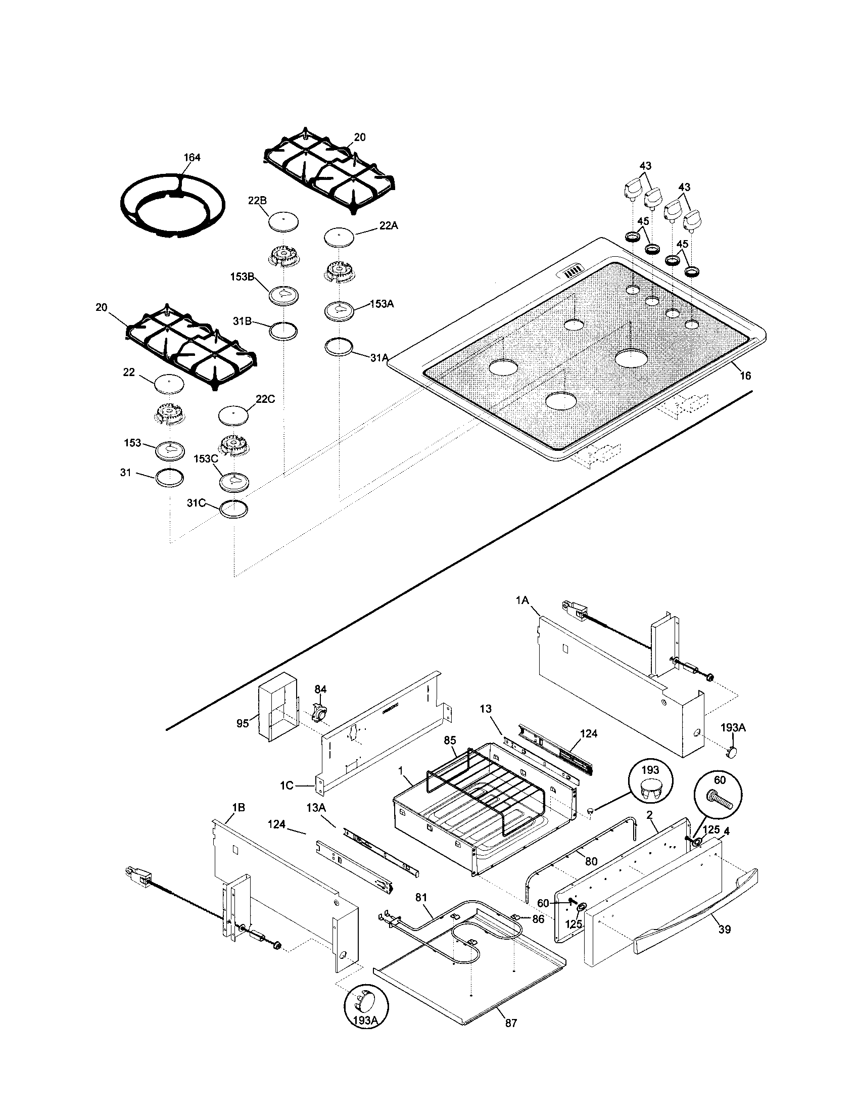 Top/drawer