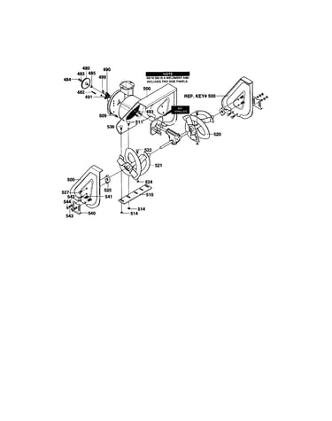Auger housing