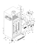 Cabinet/hinges/evap fan/ rollers