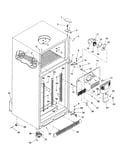 Cabinet/hinges/evap fan/rollers