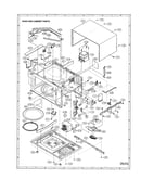 Oven and cabinet