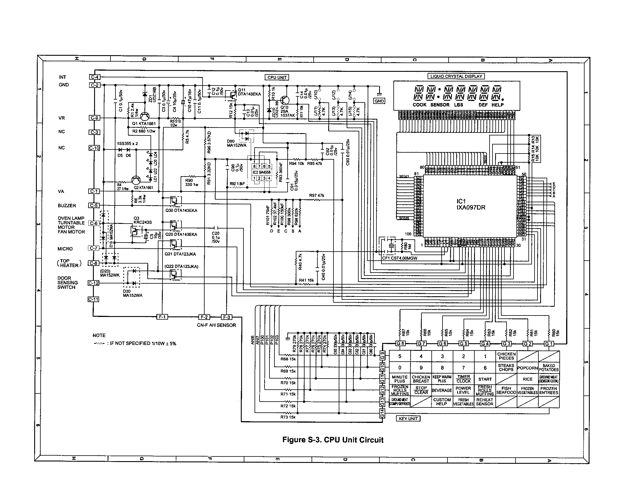 Cpu unit circuit
