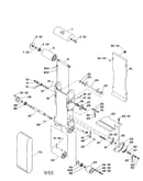 Motor/back panel/upper idler cover