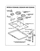 Element/bottom cover/rough-in box