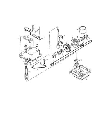 Gearcase assembly - 702511