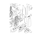 Kenmore 11631079103 dust compartment and motor diagram