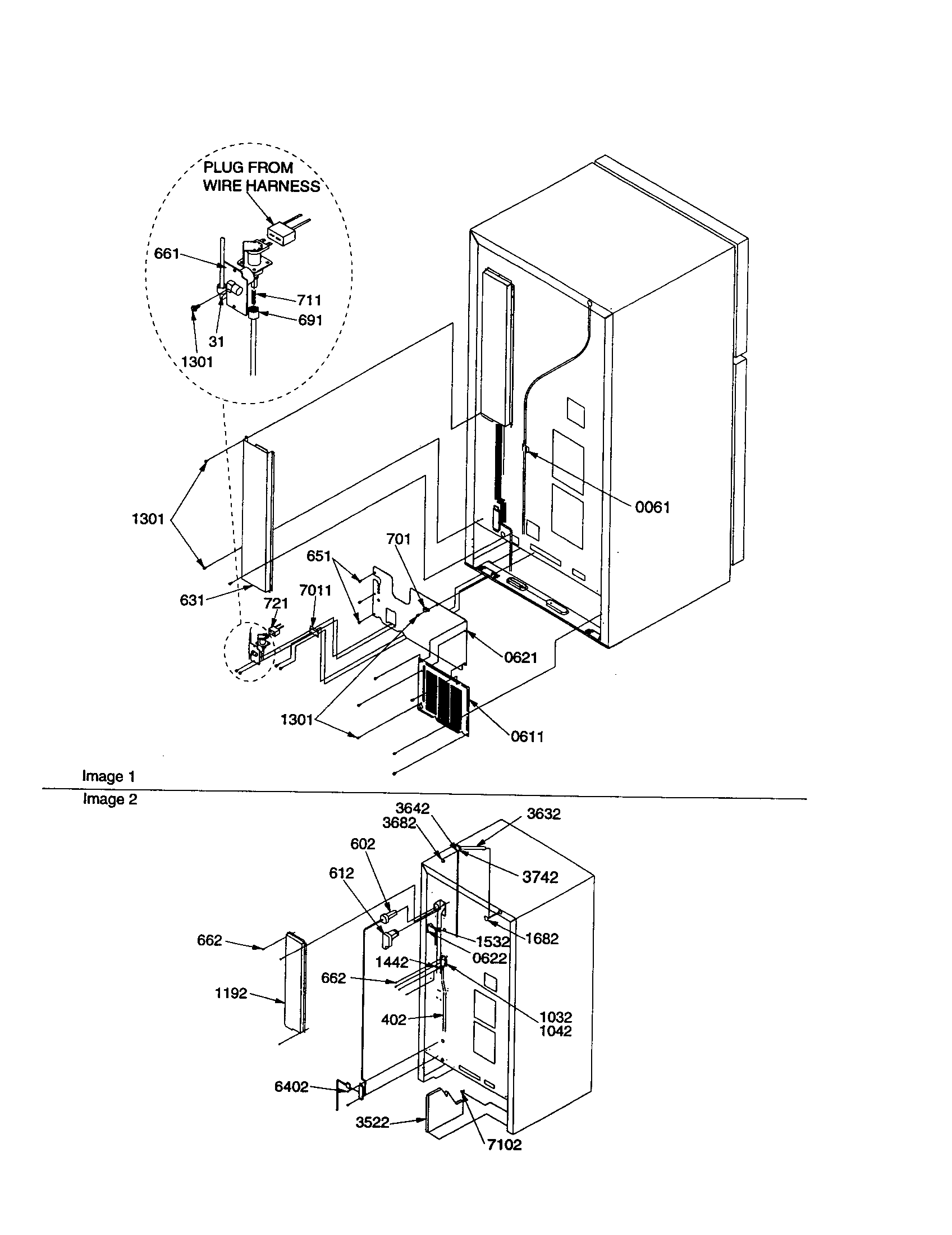 Cabinet back