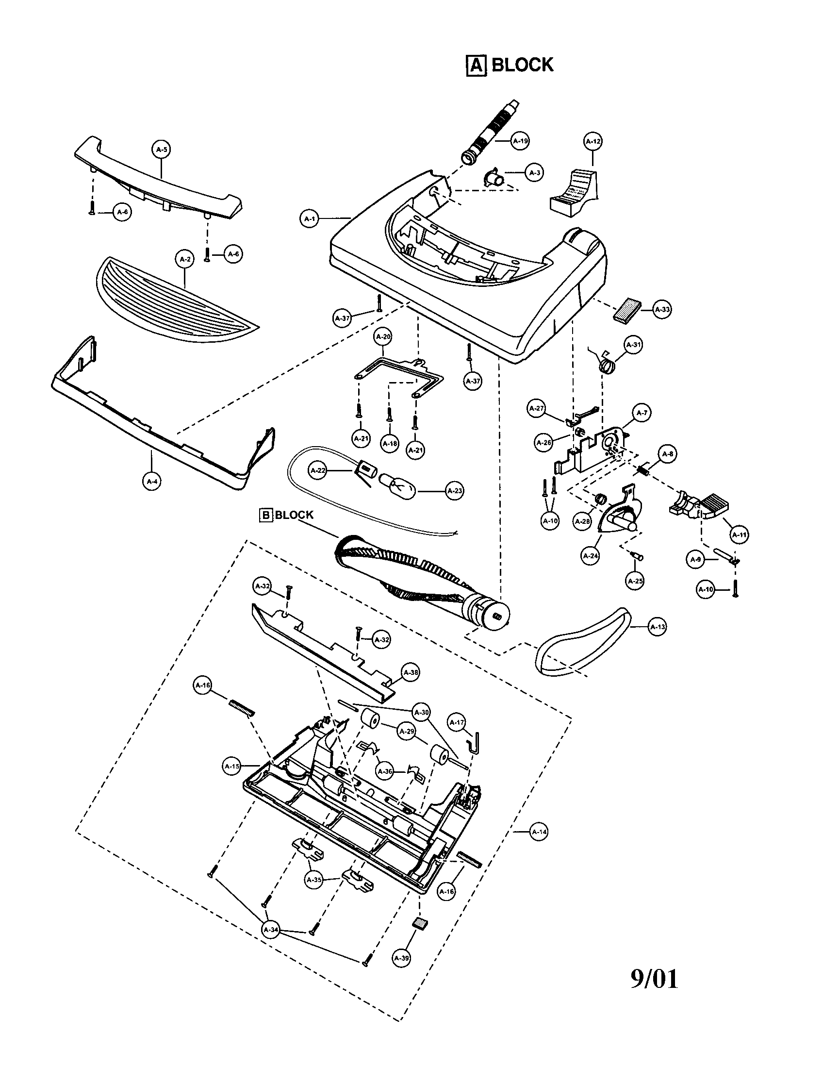 Nozzle housing