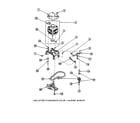 Amana LW8203L2-PLW8203L2B motor/pump/belt/idler diagram