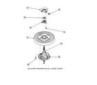 Crosley CW8203W2-PCW8203W2B transmission and balancing ring diagram