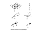 Amana LW8201W2-PLW8201W2B brake spring/transmission pin tool diagram