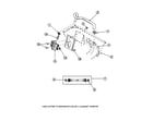 Amana LW6101WB-PLW6101WBB inlet hose/fill hose/mixing valve diagram