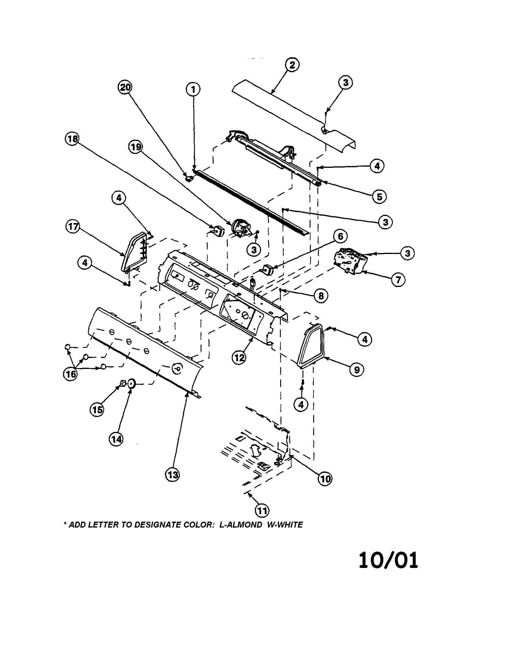 GRAPHIC PANEL, CONTROL/CONTROLS