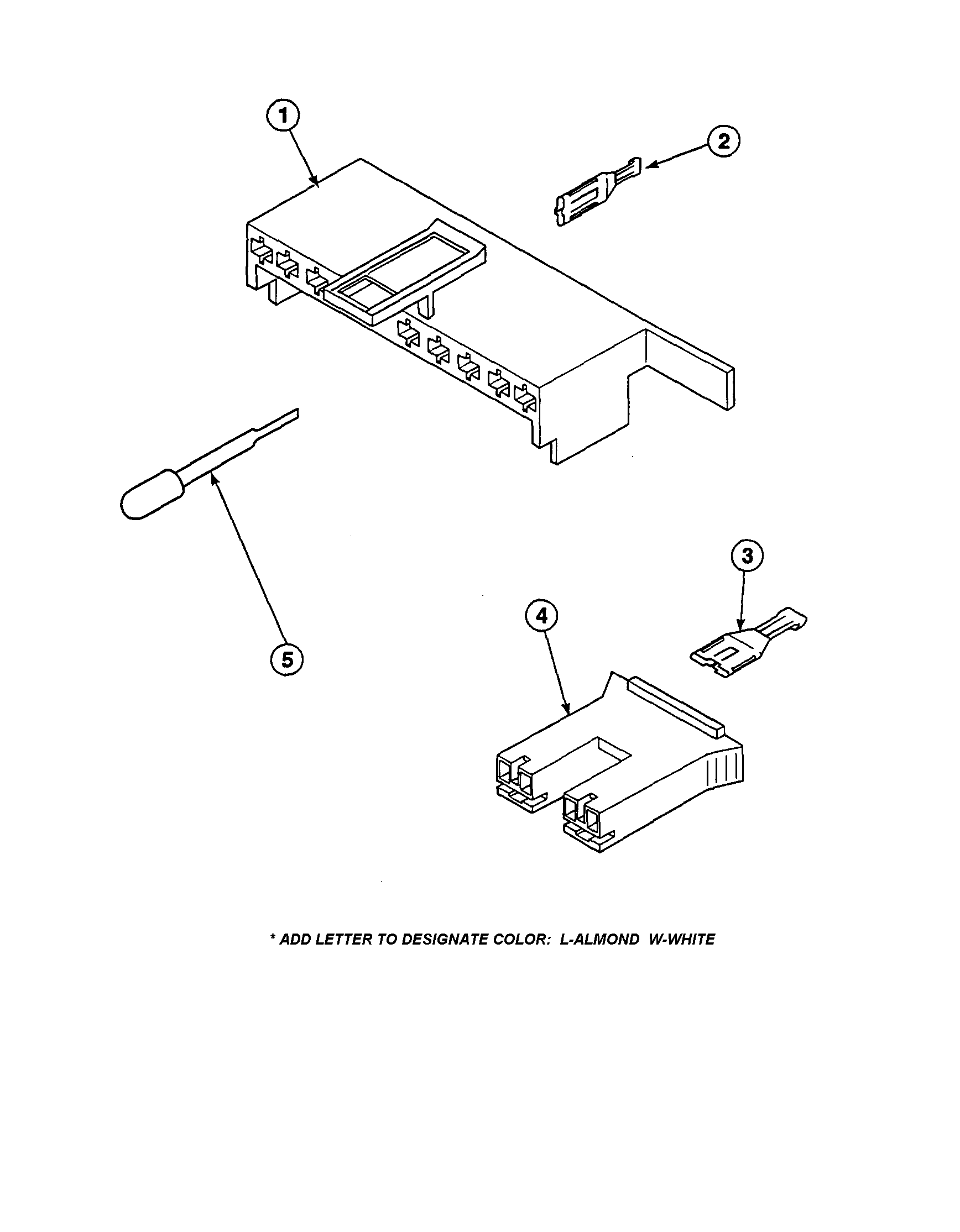 MOTOR CONNECTION BLOCKS/TERMINALS