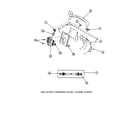 Amana LW8303L2-PLW8303L2B inlet hose/fill hose/mixing valve diagram