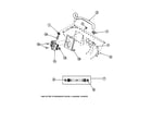 Amana LW8312W2-PLW8312W2A inlet hose/fill hose/mixing valve diagram