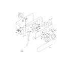 Frigidaire FEF356CHSA backguard diagram