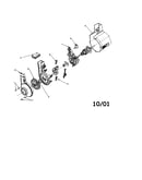Motor and fan chamber
