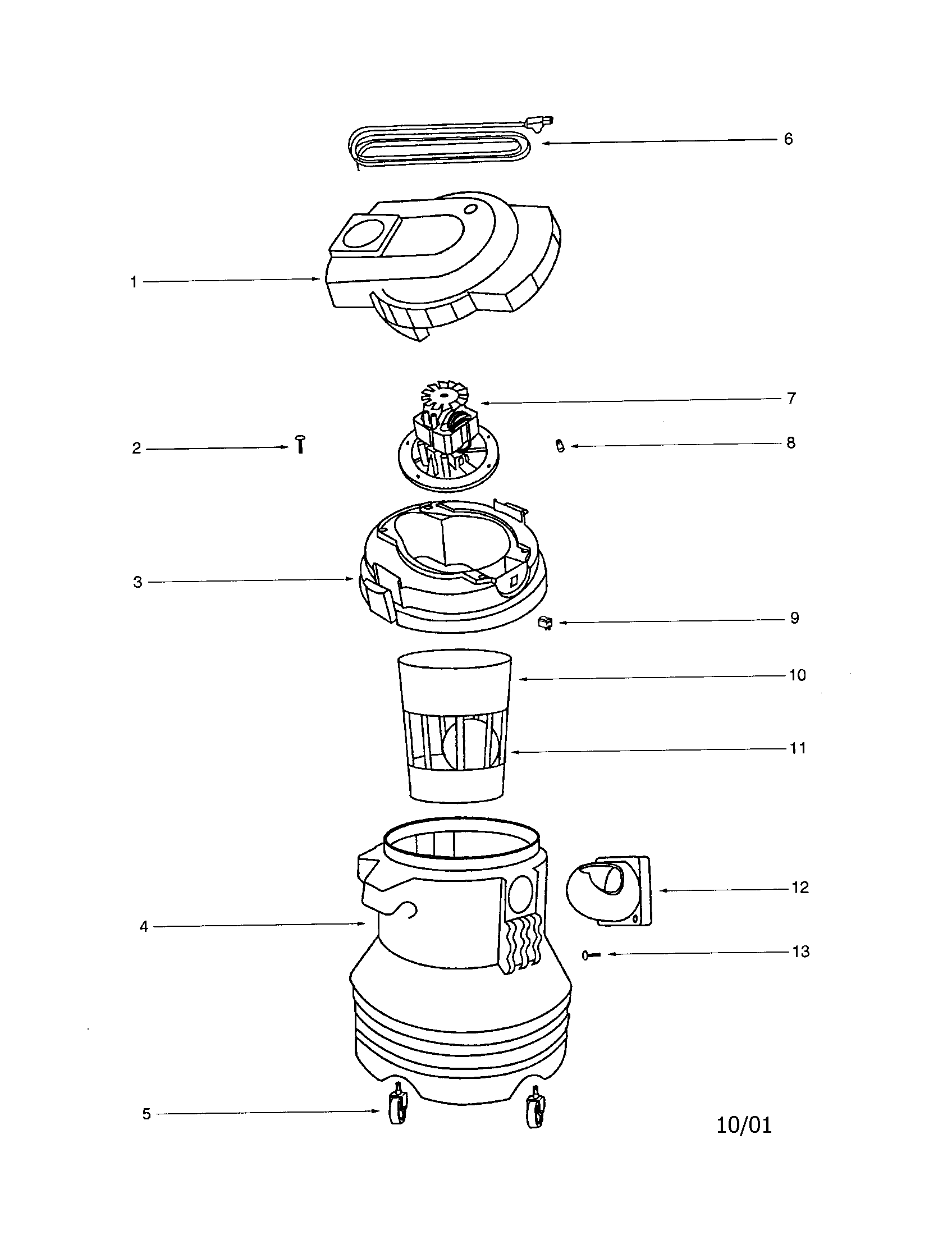 Impeller housing/tank