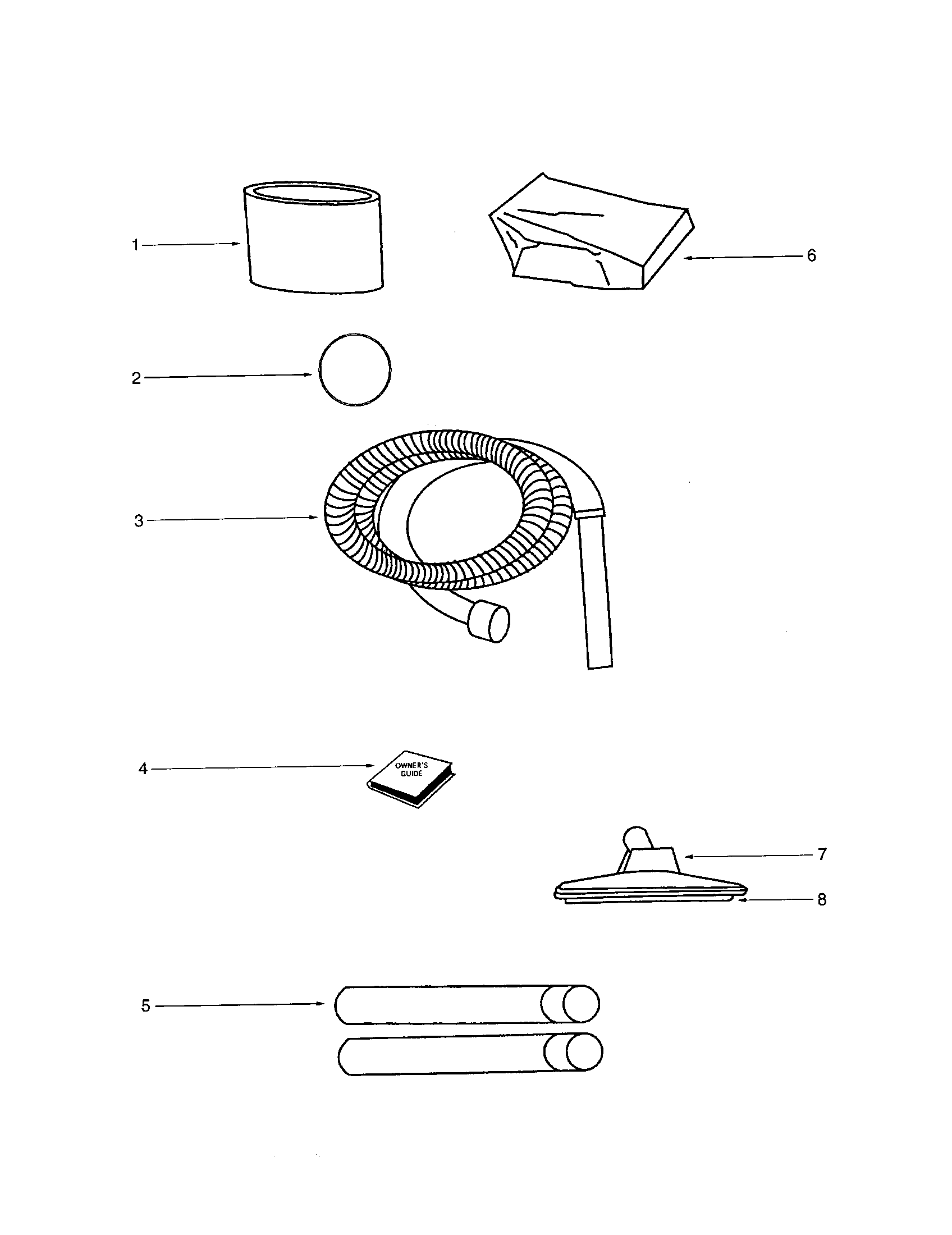 Hose/filter