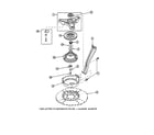 Amana LW9203W2-PLW9203W2A bearing housing/brake/pulley diagram
