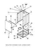Front panel/base/cabinet
