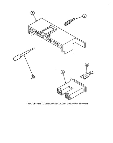 Motor connection blocks/terminals