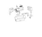 Panasonic MC-V5238 packing materials diagram