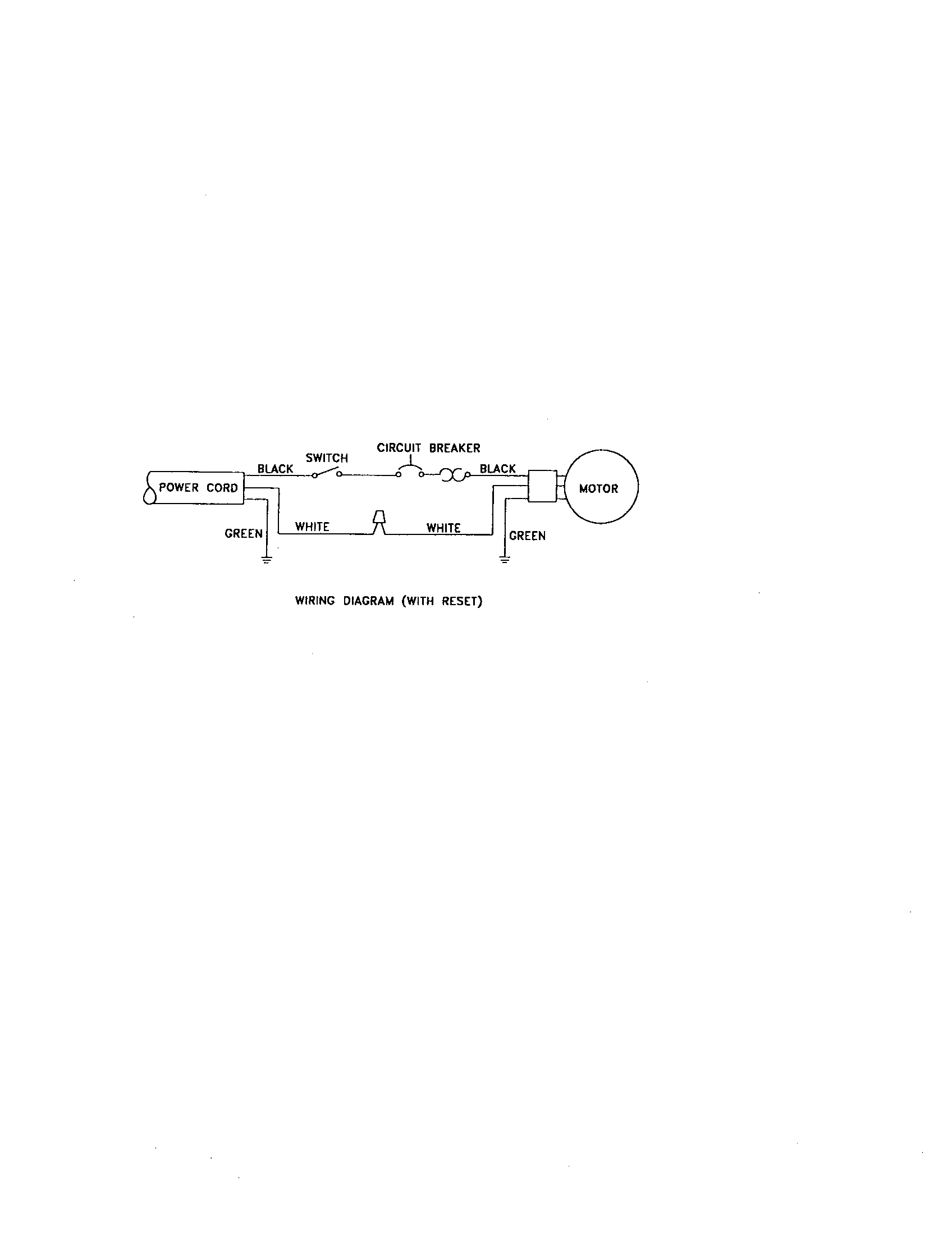 WIRING DIAGRAM (WITH RESET)