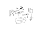 Panasonic MC-V5027 packing materials diagram