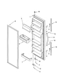 Refrigerator door