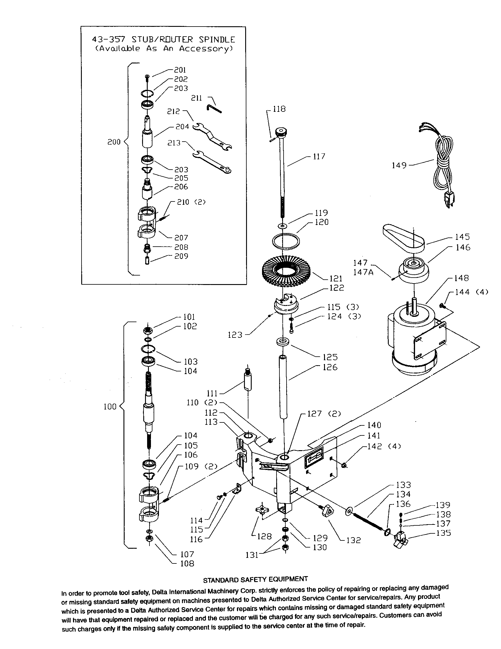 HANDWHEEL AND MOTOR