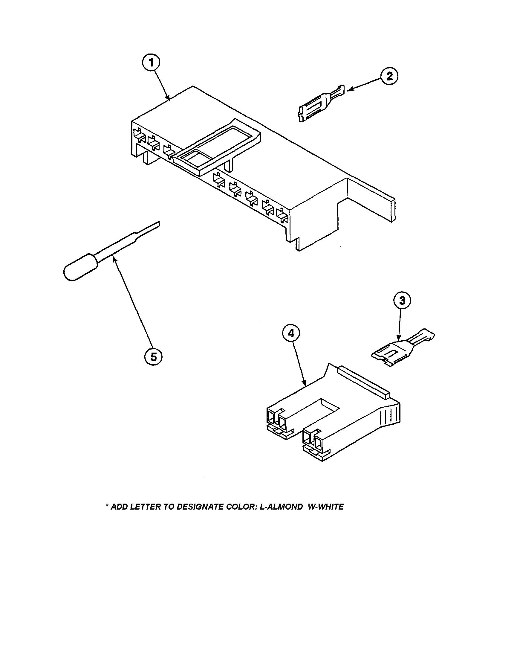 Motor connection blocks/terminals