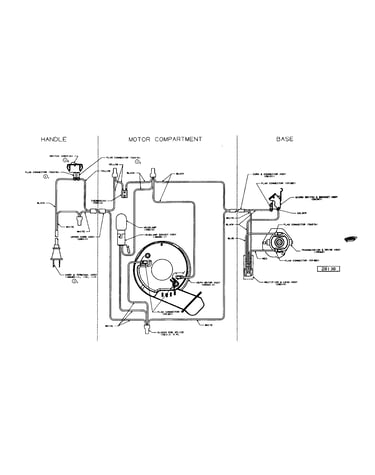 Handle/motor compartment/base